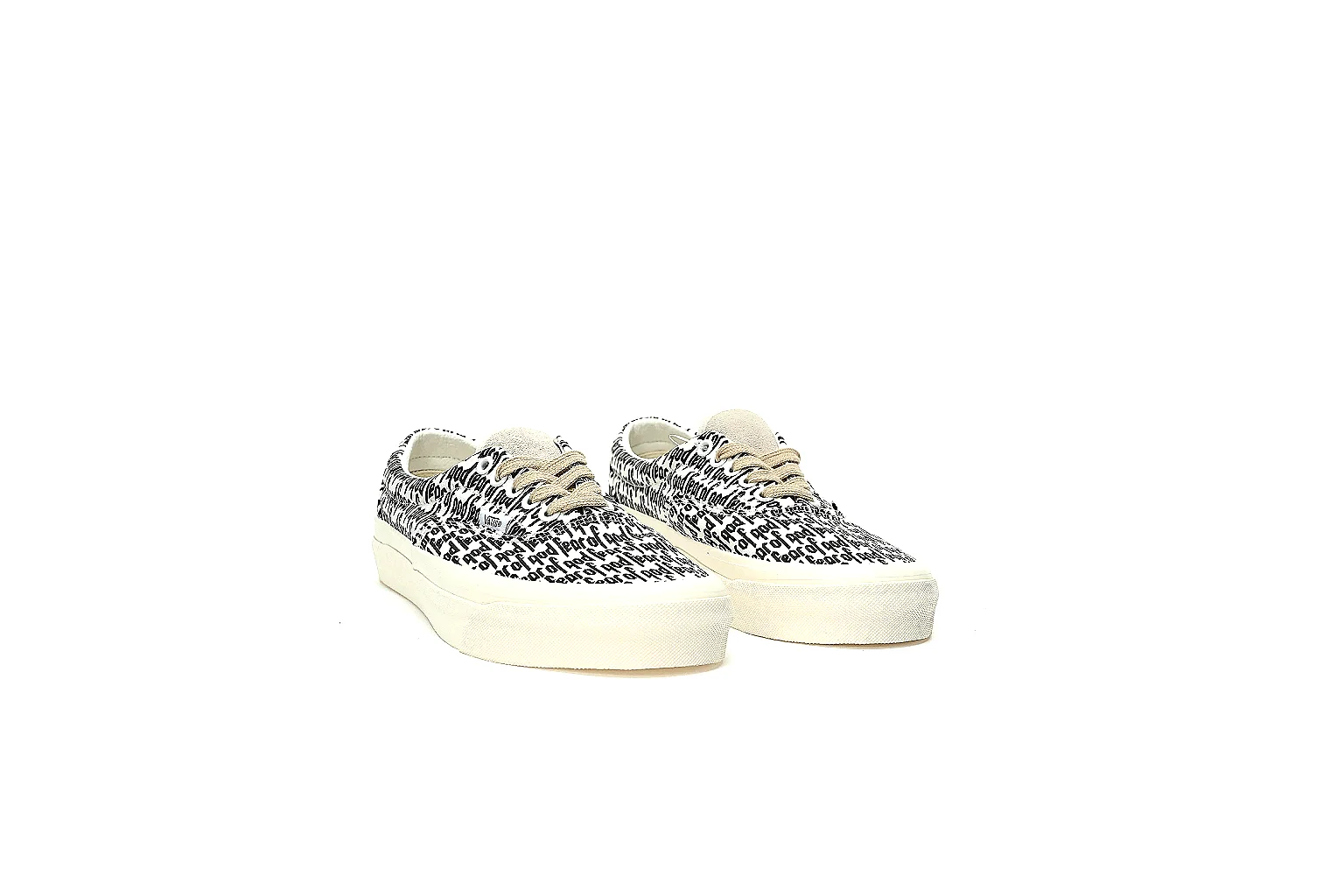 Vans Era Fear of God print QC gallery with side top outsole and paired views thumbnail 4
