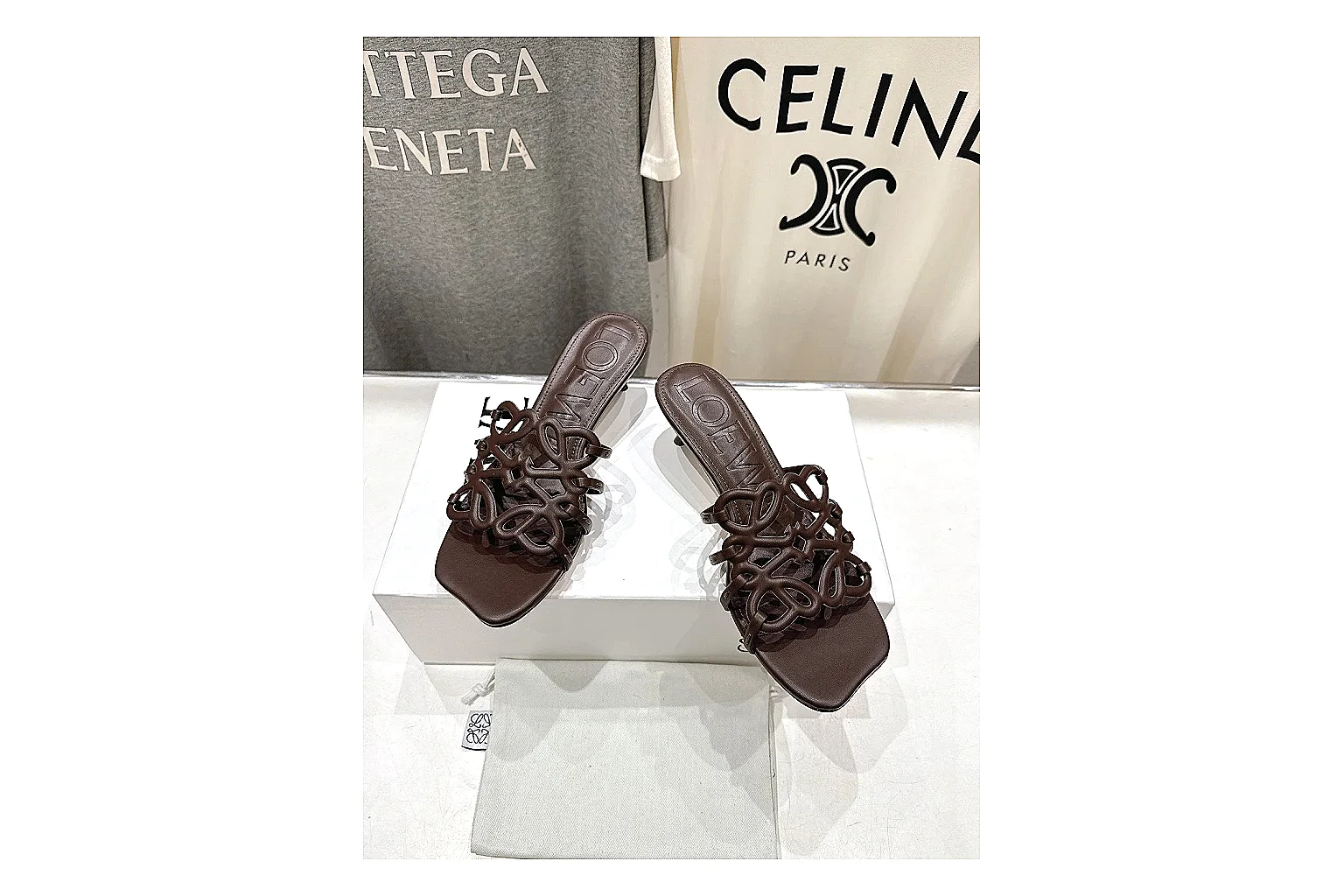 kakoqclab.com Brown Woven Mule 9451 Brown mule product image thumbnail 5