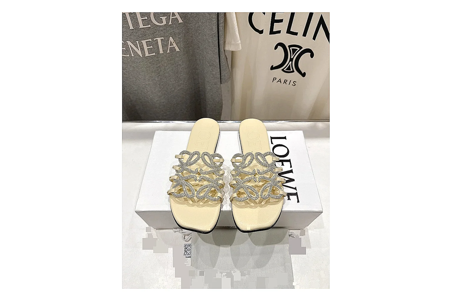 kakoqclab.com Cream Woven Mule 9127 Cream mule product image