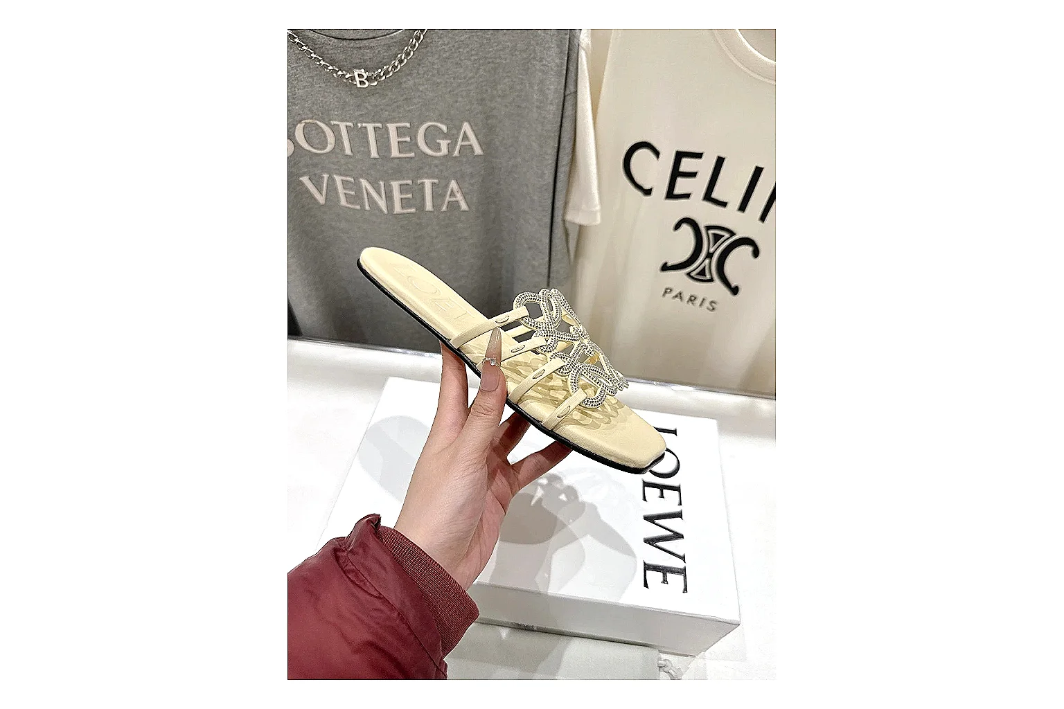 kakoqclab.com Cream Woven Mule 9127 Cream mule product image thumbnail 3