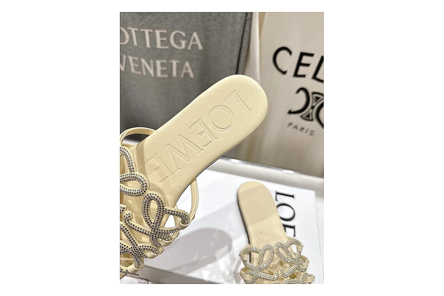 kakoqclab.com Cream Woven Mule 9127 Cream mule product image thumbnail 4