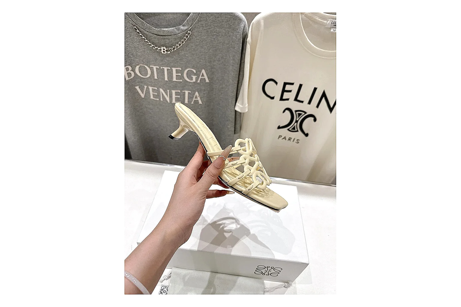 kakoqclab.com Cream Woven Mule 9433 Cream mule product image thumbnail 3
