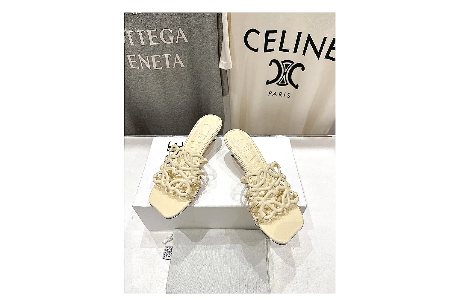 kakoqclab.com Cream Woven Mule 9433 Cream mule product image thumbnail 5