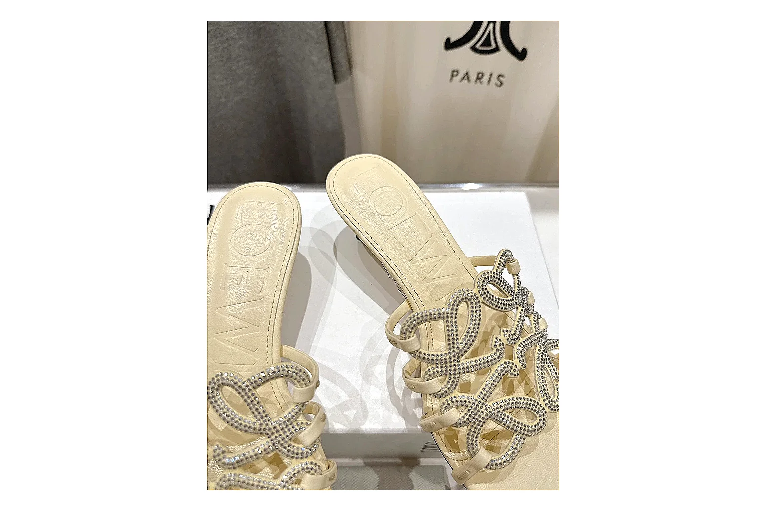kakoqclab.com Cream Woven Mule 9677 Cream mule product image thumbnail 4