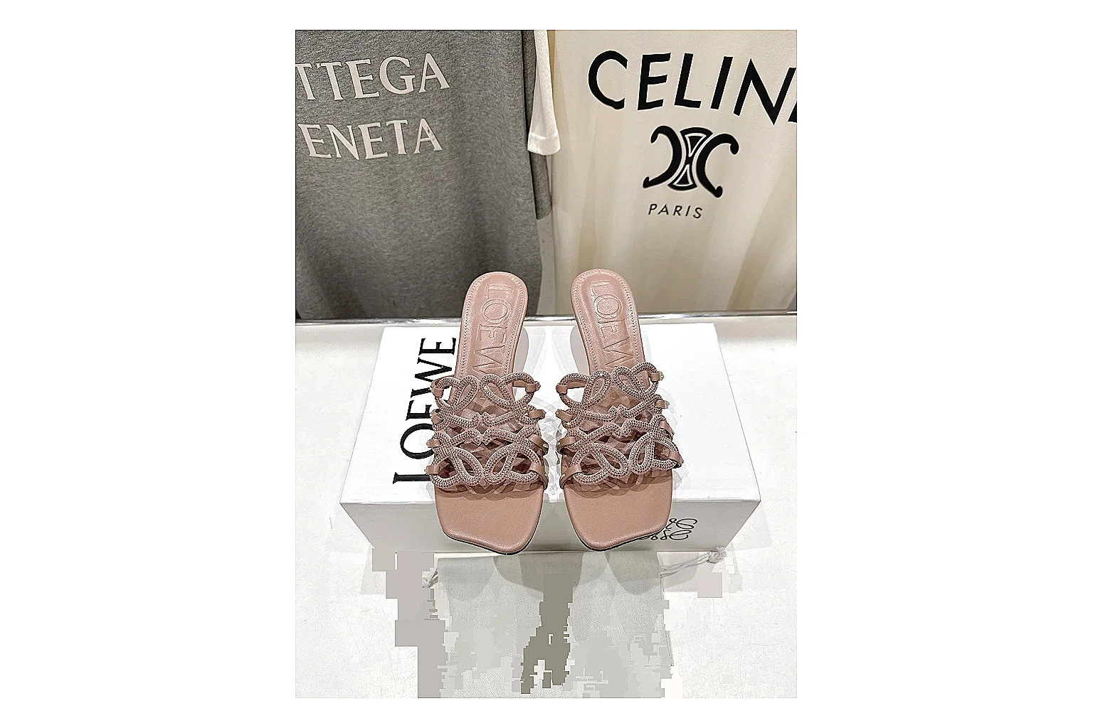 kakoqclab.com Pink Woven Mule 0006 Pink mule product image
