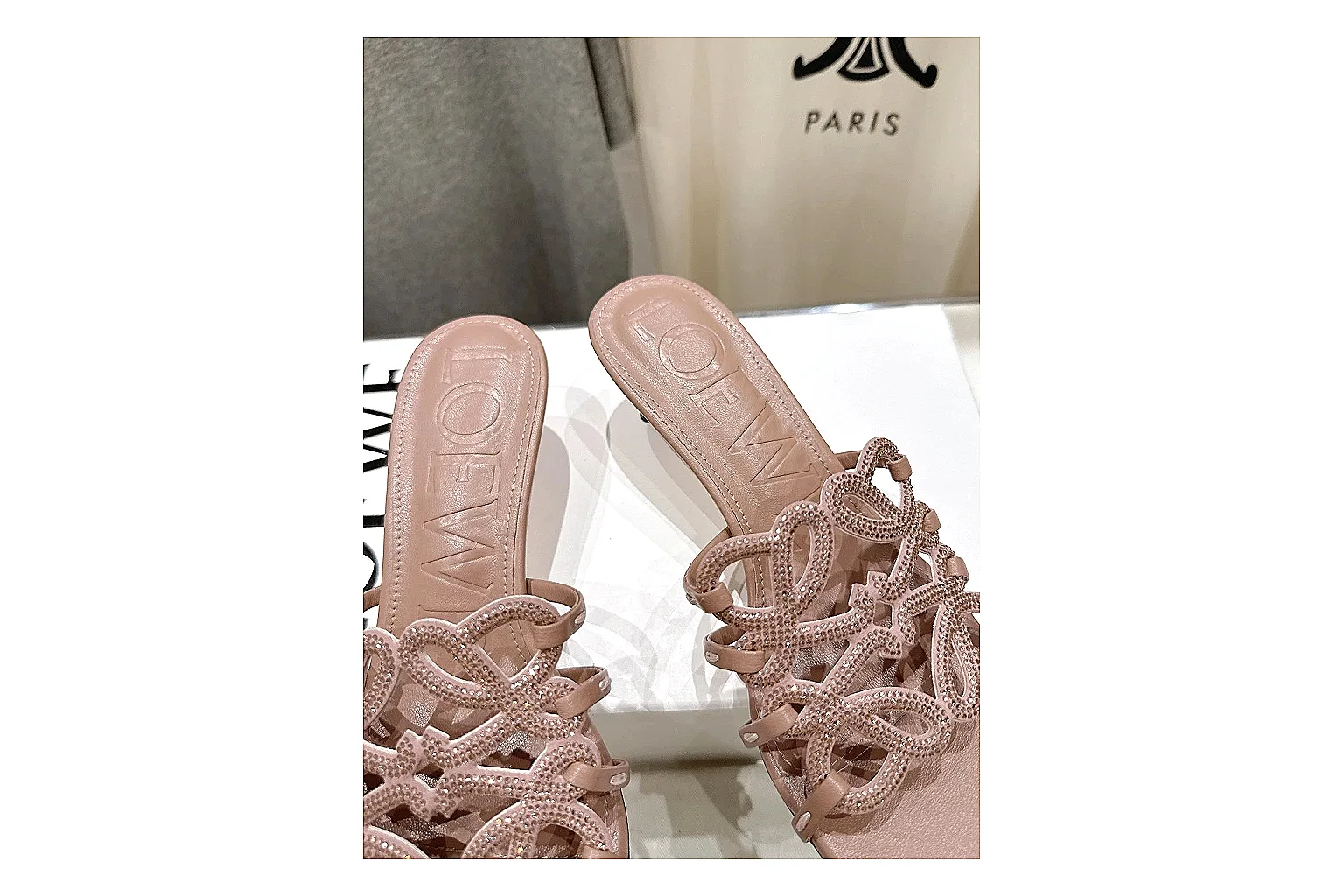 kakoqclab.com Pink Woven Mule 0006 Pink mule product image thumbnail 4