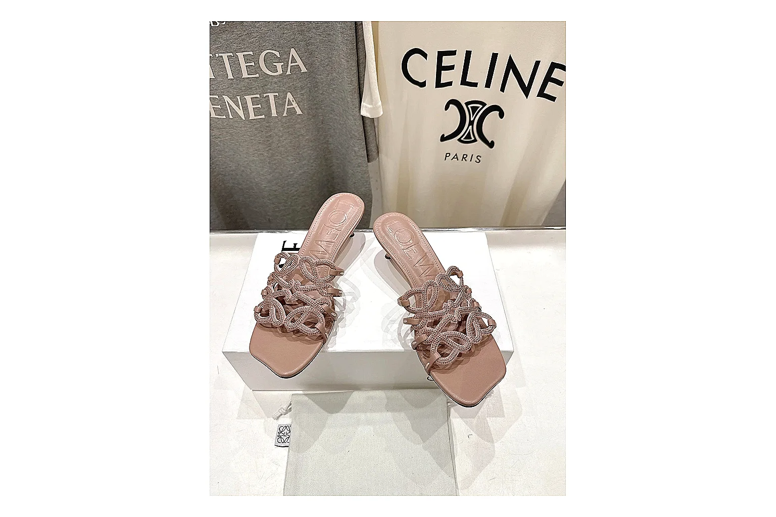 kakoqclab.com Pink Woven Mule 0006 Pink mule product image thumbnail 5