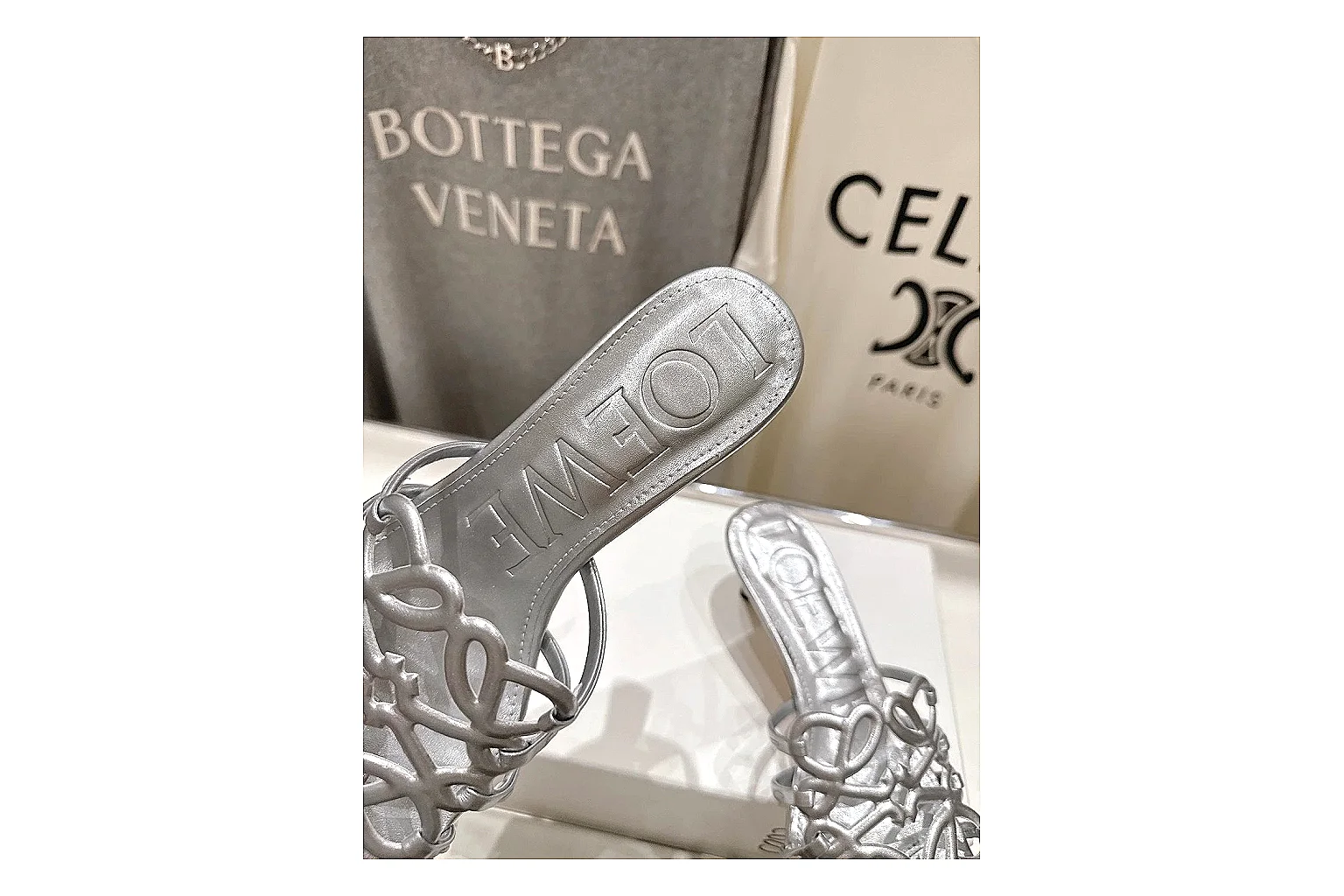 kakoqclab.com Silver Woven Mule 9533 Silver mule product image thumbnail 4