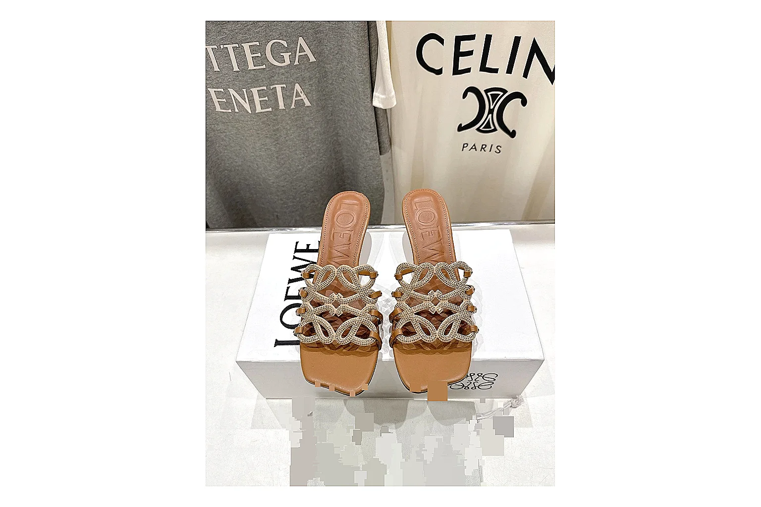 kakoqclab.com Tan Woven Mule 0038 Tan mule product image