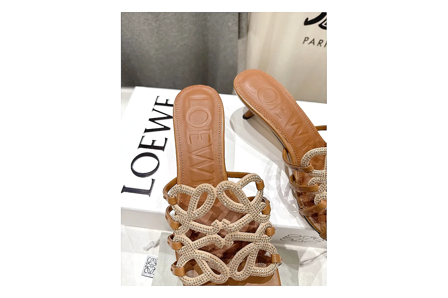 kakoqclab.com Tan Woven Mule 0038 Tan mule product image thumbnail 4
