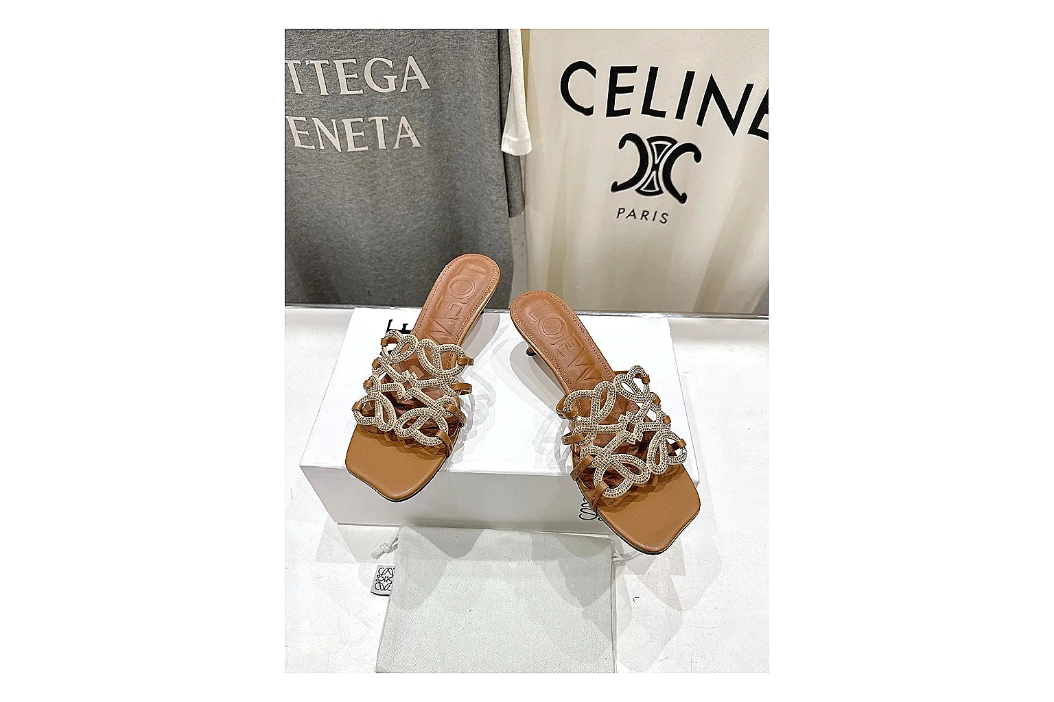 kakoqclab.com Tan Woven Mule 0038 Tan mule product image thumbnail 5