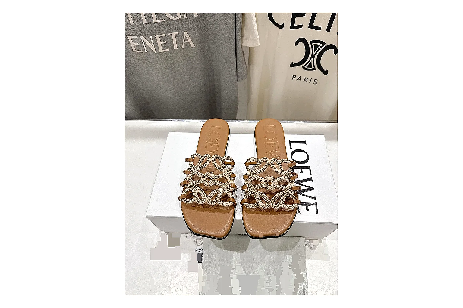 kakoqclab.com Tan Woven Mule 9204 Tan mule product image