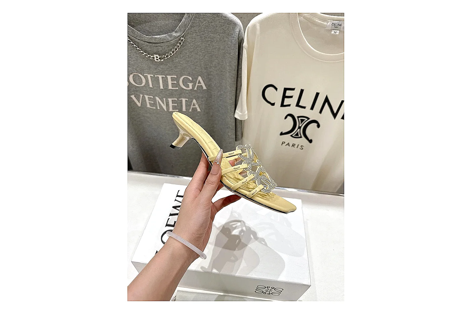 kakoqclab.com Yellow Woven Mule 9960 Yellow mule product image thumbnail 3
