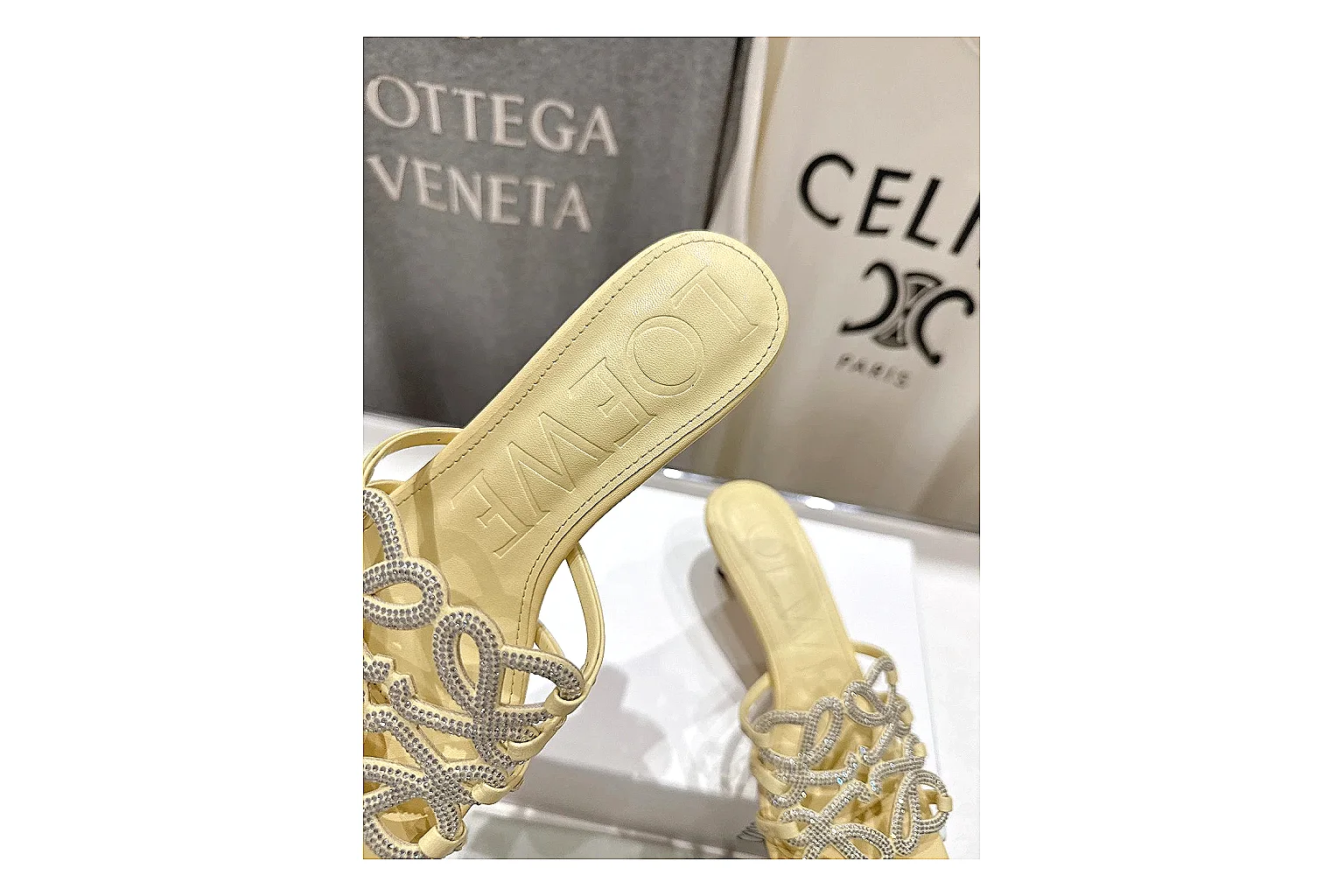 kakoqclab.com Yellow Woven Mule 9960 Yellow mule product image thumbnail 4
